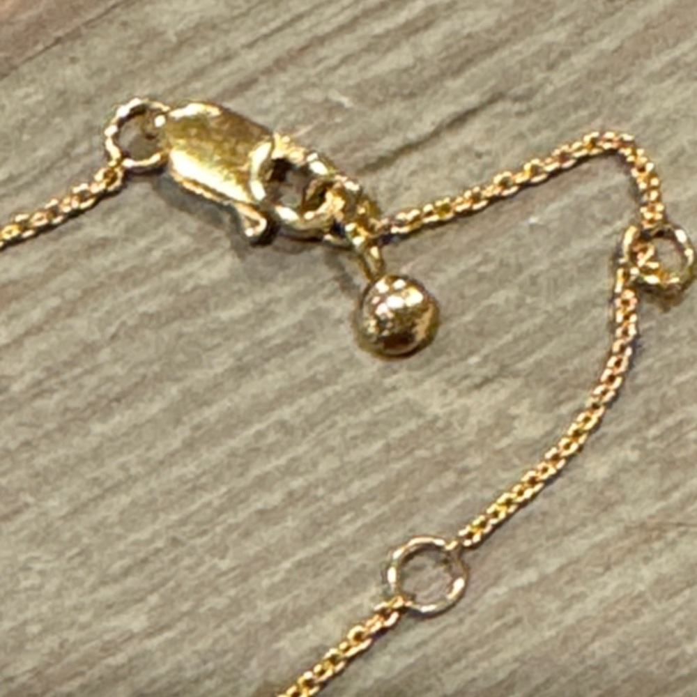 MONICA VINADER 18k Gold Vermeil Aquamarine Gemstone Necklace Pendant - Picture 7 of 7